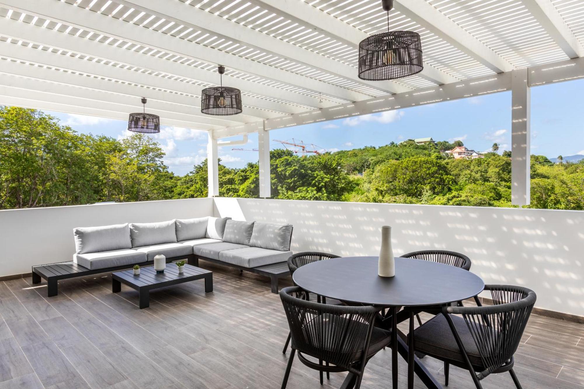 Le Domaine De L'Anse Mitan Aparthotel Les Trois-Ilets Exteriör bild