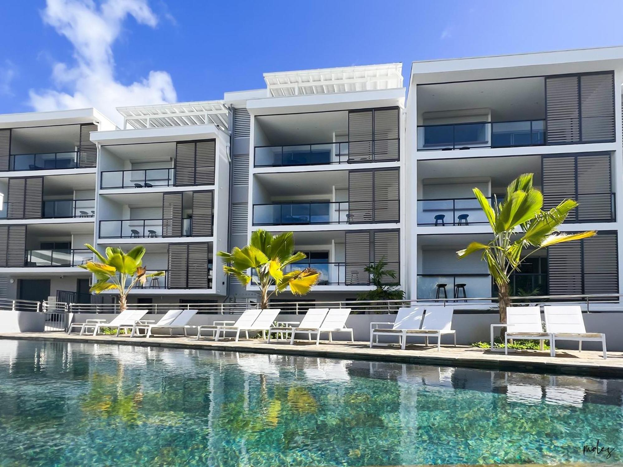 Le Domaine De L'Anse Mitan Aparthotel Les Trois-Ilets Exteriör bild