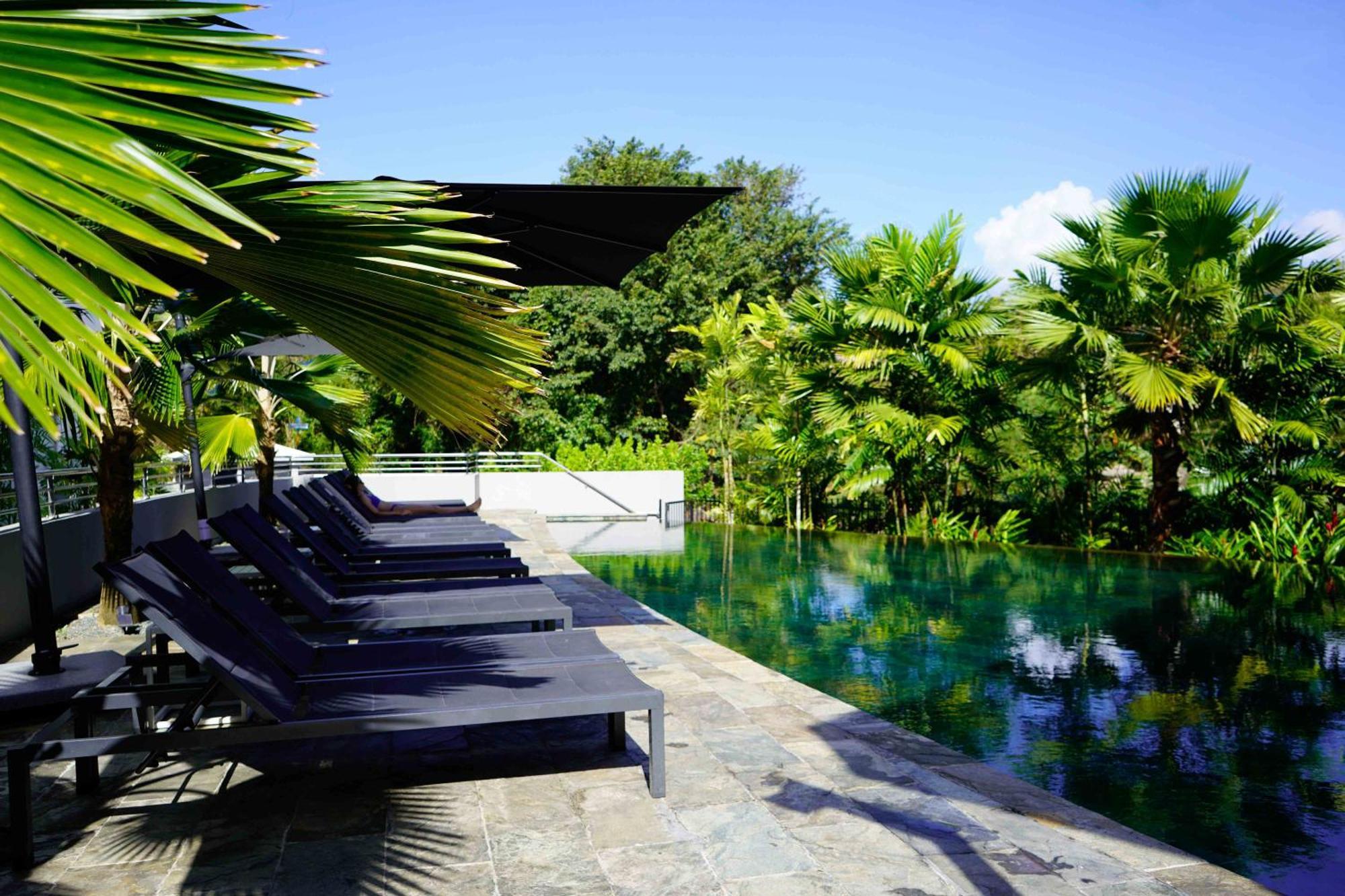 Le Domaine De L'Anse Mitan Aparthotel Les Trois-Ilets Exteriör bild