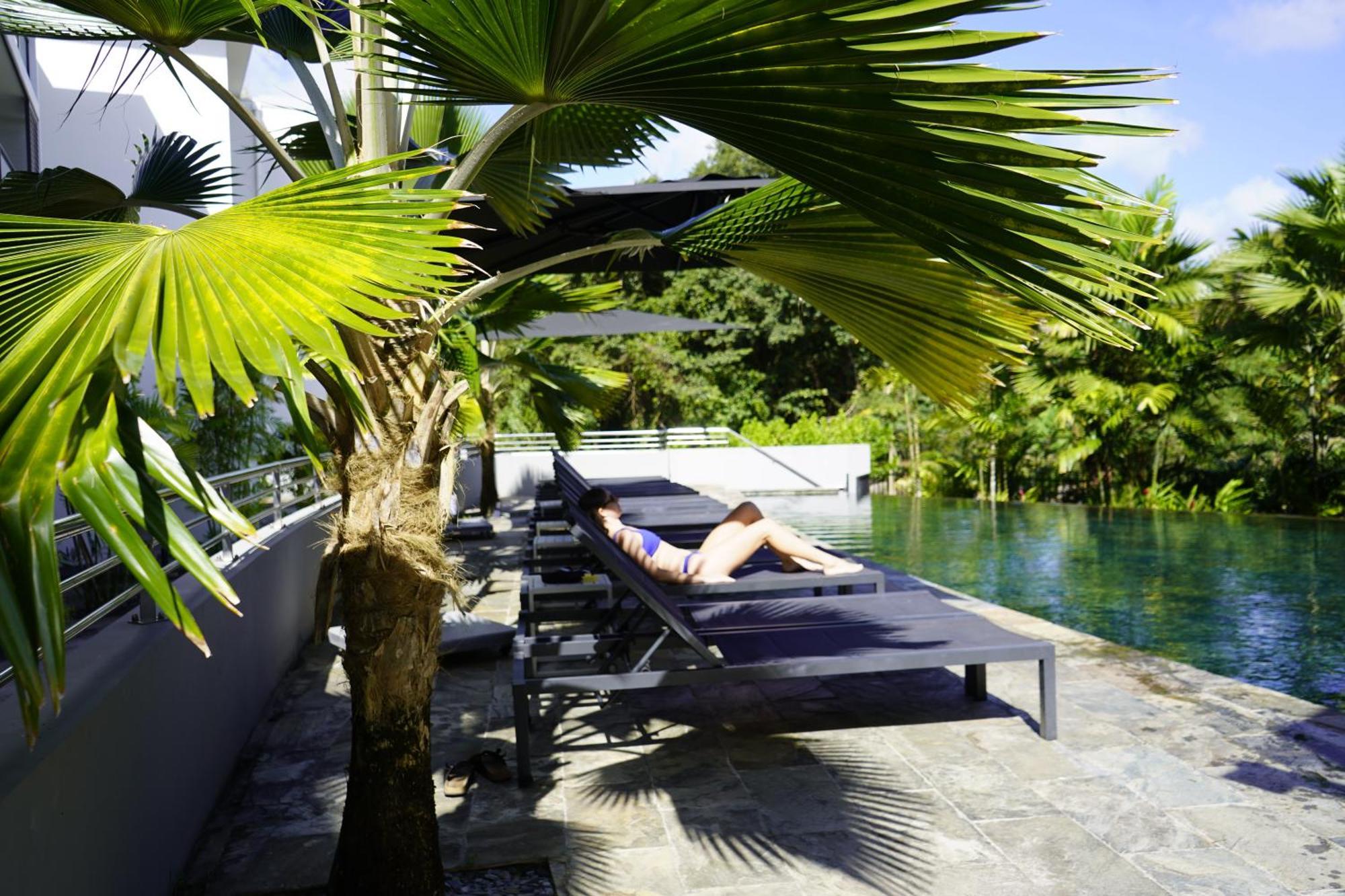 Le Domaine De L'Anse Mitan Aparthotel Les Trois-Ilets Exteriör bild